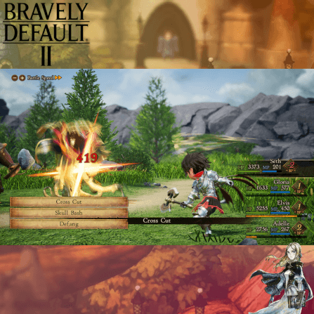 แผ่นเกม Nintendo Switch Bravely Default II Zone Asia / ภาษาอังกฤษ_3